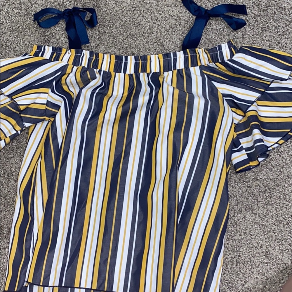 Off the shoulder blouse